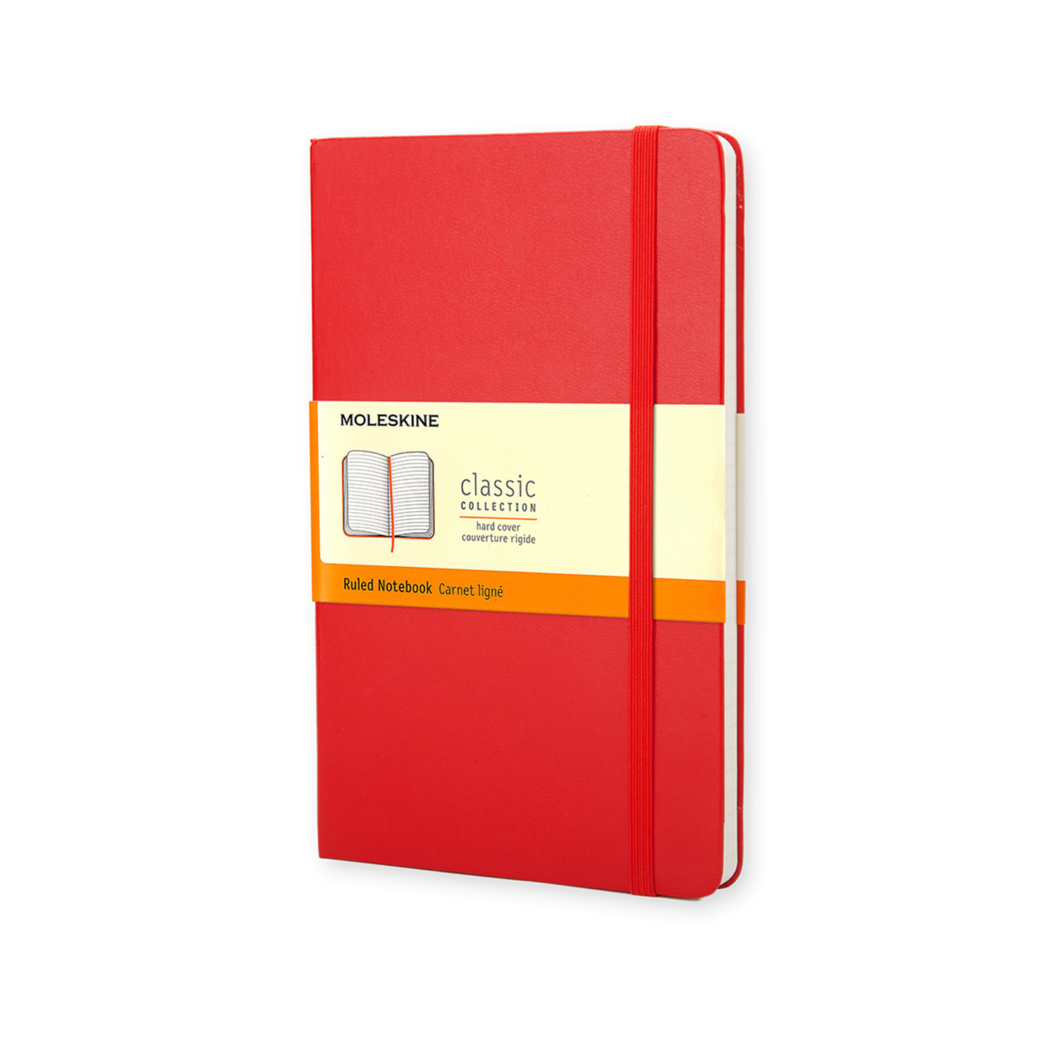 kroeg groei eigendom Moleskine Classic Pocket Notebook Rode Harde Kaft Lijntjes