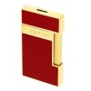 S.T. Dupont Slimmy Burgundy Lacquer and Gold Aansteker