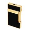 S.T. Dupont Slimmy Black Lacquer and Gold Aansteker