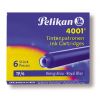 Pelikan Ink Cartridges Royal Blue 6 pack