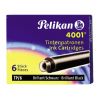 Pelikan 4001 TP/6 Inktpatronen Zwart 6 stuks
