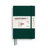 Leuchtturm1917 Agenda 2027 Weekplanner + Notities Paperback B6+ Softcover Forest Green