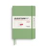 Leuchtturm1917 Agenda 2027 Weekplanner + Notities Dotted Medium A5 Sage