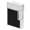 S.T. Dupont Ligne 1 Black Lacquer Silver Aansteker
