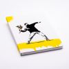 Pininfarina Banksy The Flower Thrower Stone Notitieboekje Gelijnd