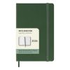 Moleskine Pocket Agenda 2026 Wekelijkse Planner + Notities Myrthle Green Harde Kaft