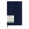 Moleskine Large Agenda 2027 Wekelijkse Planner met Notitiepagina Saffierblauwe Zachte Kaft