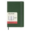 Moleskine Pocket Agenda 2027 Dagelijkse Planner Mirtegroene Harde Kaft