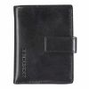 Maverick All Black Lederen Super Compact RFID cardprotector