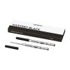 Montblanc Balpen Vulling Zwart Breed (2 stuks)