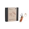Orbitkey Cognac Tan with Tan Stitching Limited Edition Set + Yellow Gold Ring V2