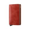 Secrid Slim Wallet Leather Vintage Orange
