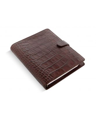 Filofax Classic A5 Croc Chestnut