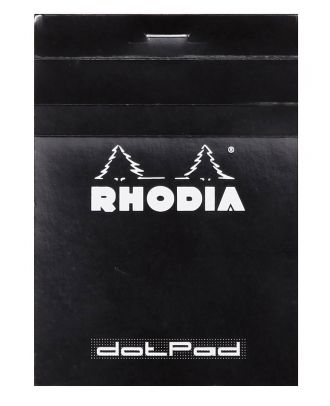 Rhodia Notitieblok No. 12 Puntraster Zwart
