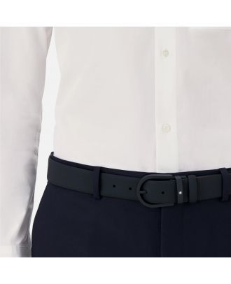 Montblanc Riem Carbon met Rechthoekige Gesp