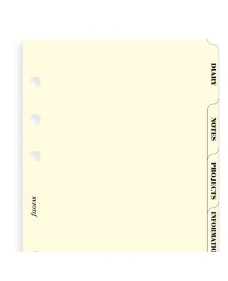 Filofax Vulling Mini Blanco