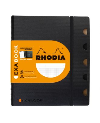 Rhodia Exa Book A5 Geruit Zwart