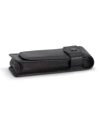 Kaweco Zwart Luxe Lederen Pen etui voor 2 pennen