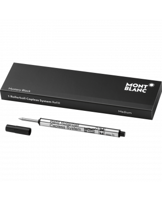Montblanc Rollerball Capless Vulling Medium Zwart