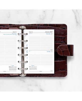 Filofax Pocket Vulling 1 Dag op 1 Pagina 2018