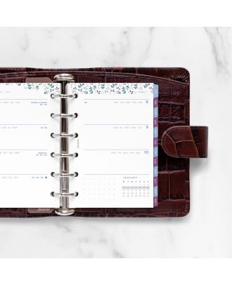 Filofax Pocket Vulling Week op 2 Pagina's 2021