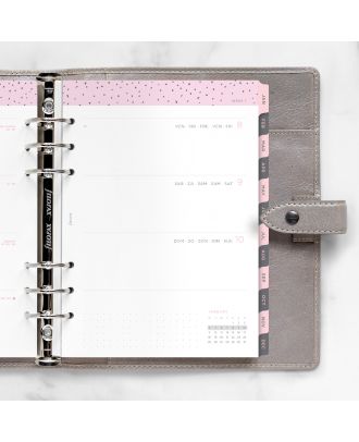 Filofax A5 Vulling Week op 2 Pagina's 2018