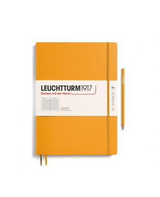 Leuchtturm1917 Notitieboek Master Slim A4+ Rising Sun Gelijnd