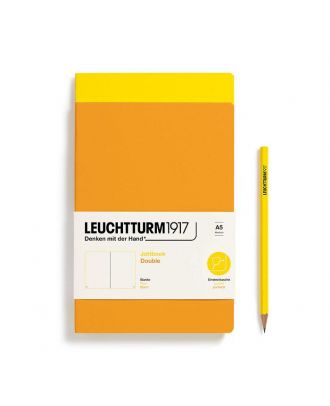 Leuchtturm1917 Jottbook Medium Yellow/Rising Sun Blanco
