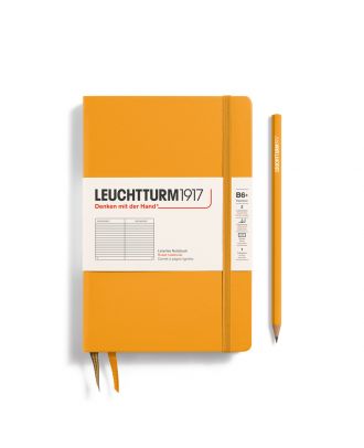Leuchtturm1917 Notitieboek Slim B6+ Paperback Hardcover Yellow Gelijnd