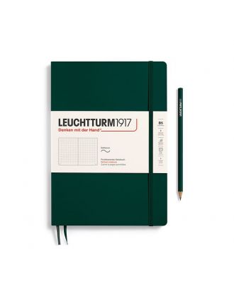Leuchtturm1917 Notitieboek Composition B5 Soft Cover Forest Green Dotted