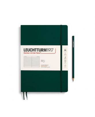 Leuchtturm1917 Notitieboek Composition B5 Soft Cover Forest Green Gelijnd