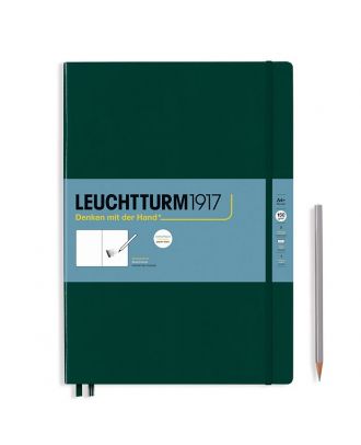 Leuchtturm1917 Sketchbook Master A4+ Forest Green
