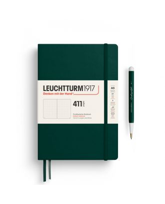 Leuchtturm1917 Notitieboek Notebook 411 Forest Green Dotted