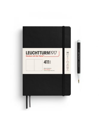Leuchtturm1917 Notitieboek Notebook 411 Black Blanco