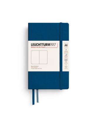 Leuchtturm1917 Notitieboek Pocket Indigo Blanco