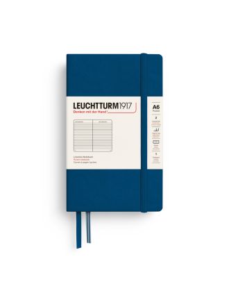 Leuchtturm1917 Notitieboek Pocket Indigo Gelijnd