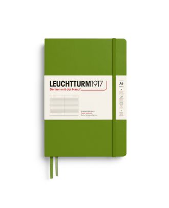 Leuchtturm1917 Notitieboek Medium Moss Gelijnd
