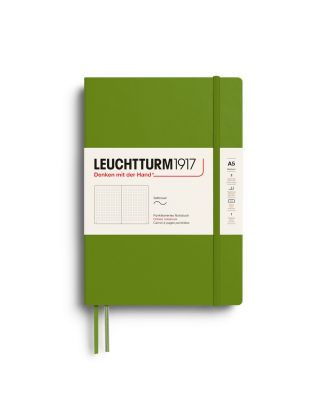 Leuchtturm1917 Notitieboek Medium Softcover Moss Dotted