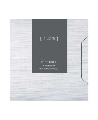 Pilot Iroshizuku Inkt Fuyu-Syogun - Grijs - 6 inktpatronen