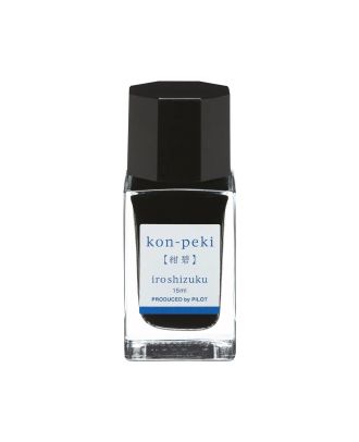 Pilot Iroshizuku Inkt Kon-Peki - Blauw - 15 ml