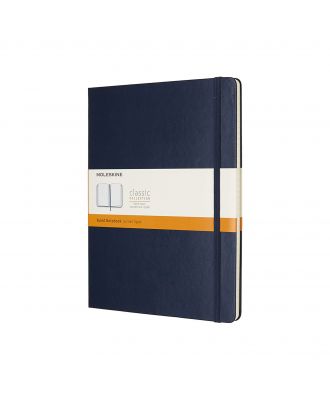 Moleskine Classic Extra Large Notebook Blauwe Harde Kaft Gelijnd