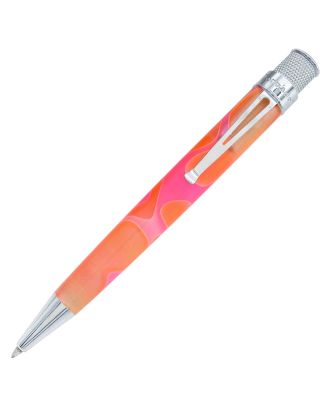 Retro 51 Tornado Acrylic Cosmic Swirl Pink Orange Roller