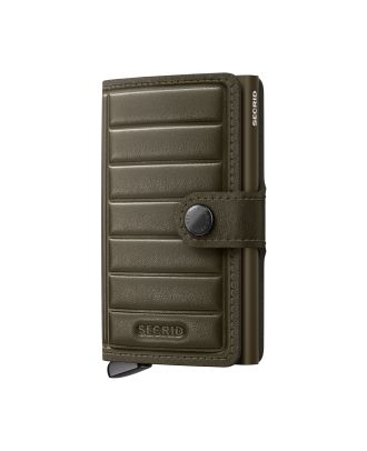 Secrid Premium Miniwallet Emboss Lines Cedar