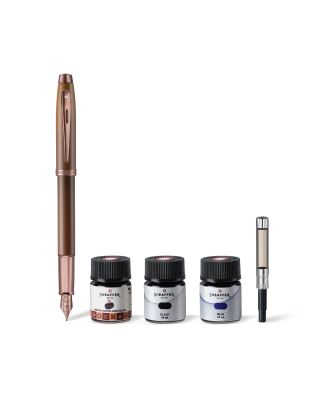Sheaffer 100 Coffee Edition Vulpen Geschenkset met 3 Inktflesjes