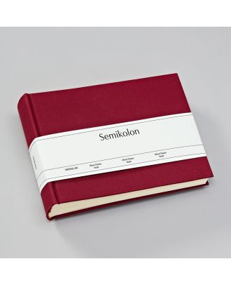 Semikolon Foto Album Classic Small Burgundy