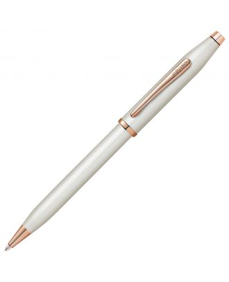 Cross Century II Pearlescent White Lacquer Balpen