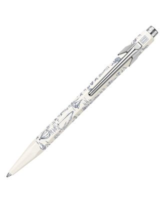 Caran d'Ache 849 Toile de Jouy White Balpen Special Edition