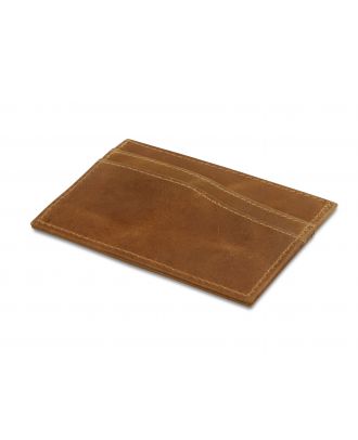 Garzini Leggera Kaarthouder Brushed Cognac
