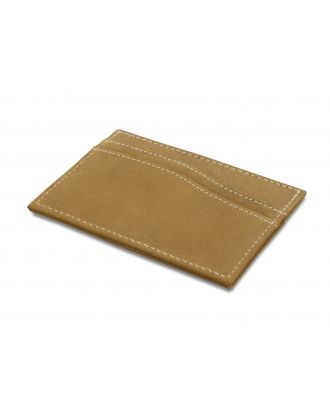 Garzini Leggera Card Holder Vintage Camel Brown
