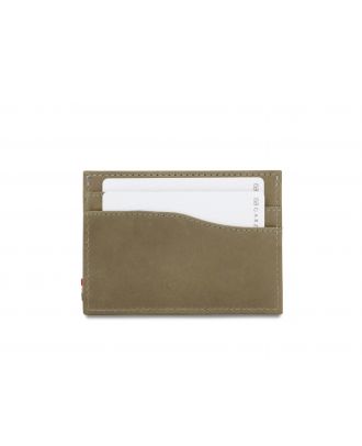 Garzini Leggera Card Holder Vintage Metal Grey